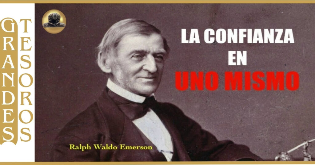 💪 Imagen de Ralph waldo Emerson una con postura segura y decidida.