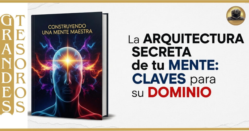 🧠🔍 Imagen de un Ebook con las Claves para dominar la mente y construir una mente maestra