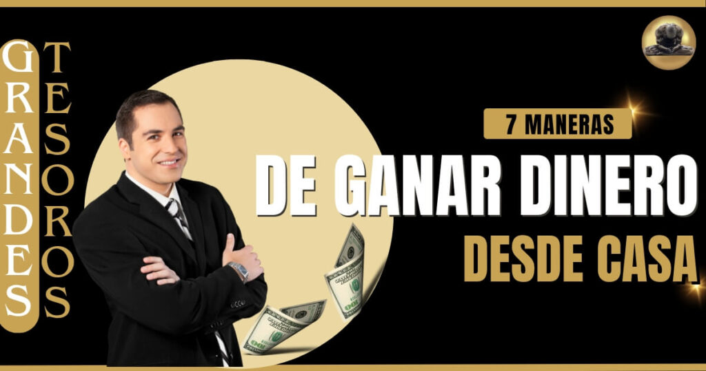 Imagen de Hombre latino posando orgulloso de poder generar ingresos desde casa