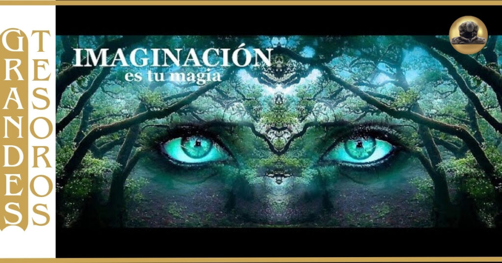 🌟 Imagen de arboles que con sus ramas crean la figura de un rostro con ojos despiertos, simbolizando el poder de la imaginación