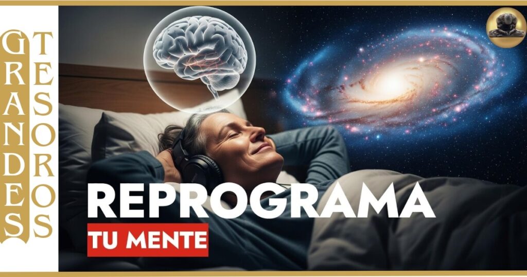 Imagen de una mujer relajada practicando sus Mantras diarios