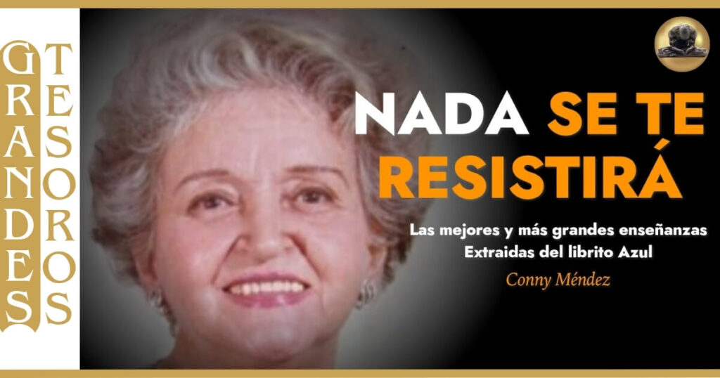 Imagen de Conny Méndez con luz envolvente y aura positiva