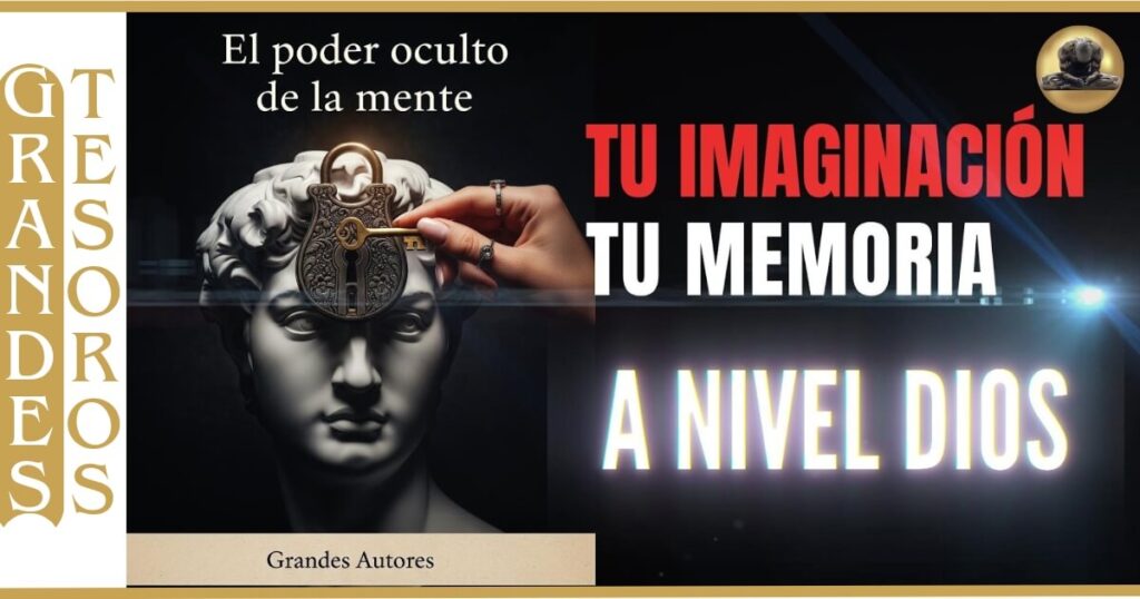 🧠✨ Imagen de una mente con una cerradura y una llave abriéndola, representando la Expansión de tu mente con imaginación ilimitada y memoria poderosa
