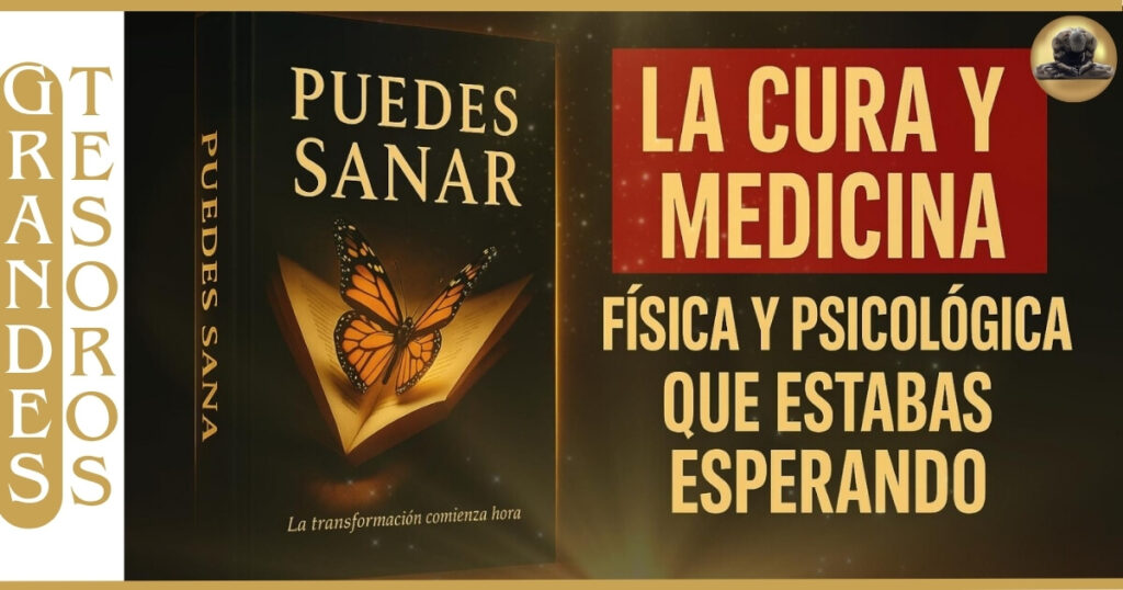 🌟🧘♀️ Imegen de la portada de un libro llamado Puedes sanar