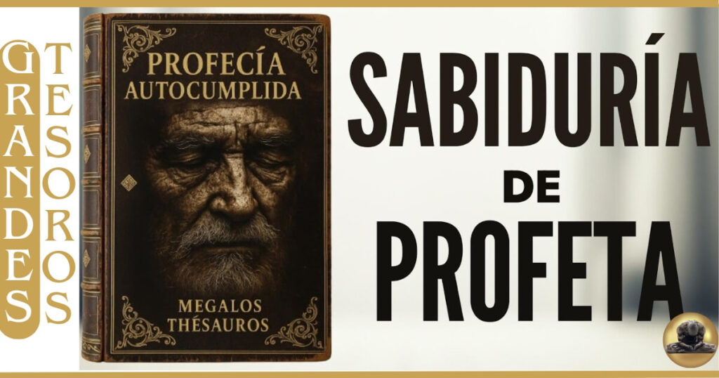 👁️🧠 Imagen de la portada de un profeta y el texto: Sabiduría de profeta